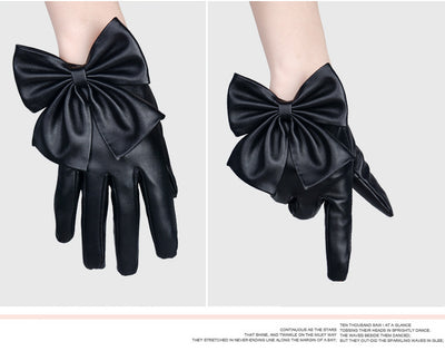 Big bow performance non-slip gloves