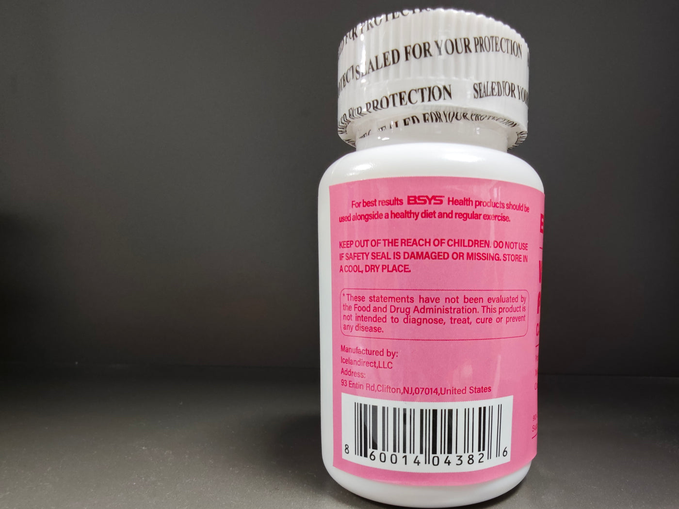BSYS Vaginal Probiotic Capsules Health Support