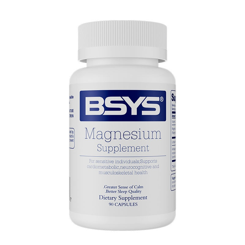 BSYS Magnesium Supplements Sleep & Anxiety Relief Aid