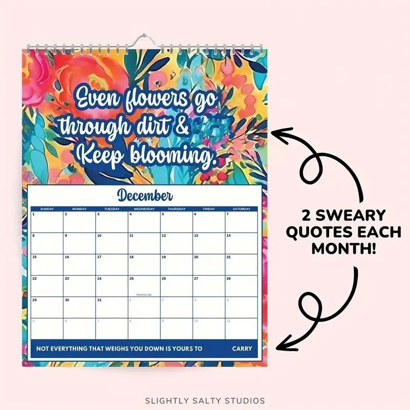 Mental Health Color Calendar Fashion