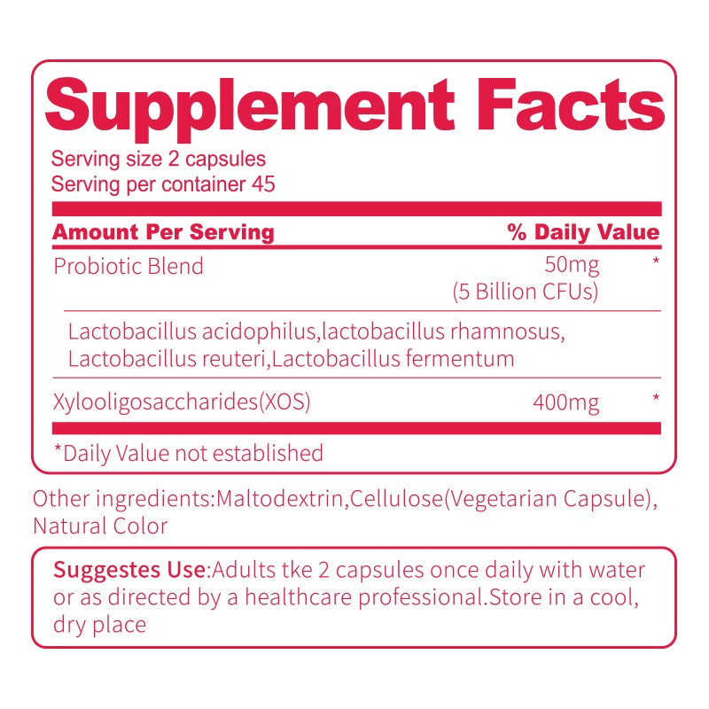 BSYS Vaginal Probiotic Capsules Health Support