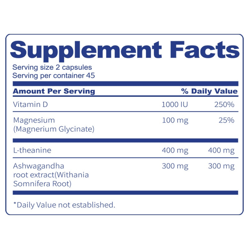 BSYS Magnesium Supplements Sleep & Anxiety Relief Aid