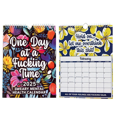 Mental Health Color Calendar Fashion